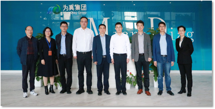 安徽省合肥市委常委袁飞领导一行莅临欧付宝欧付生物参观视察