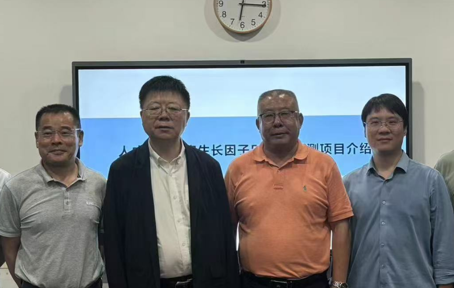 欧付宝欧付生物一行拜访温医大李校堃院士